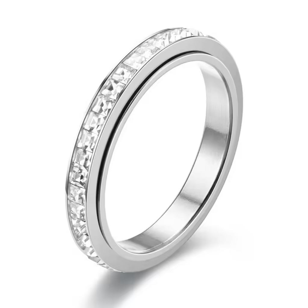 Fidget Anxiety Anti-Stress Spinner Ring for Women
